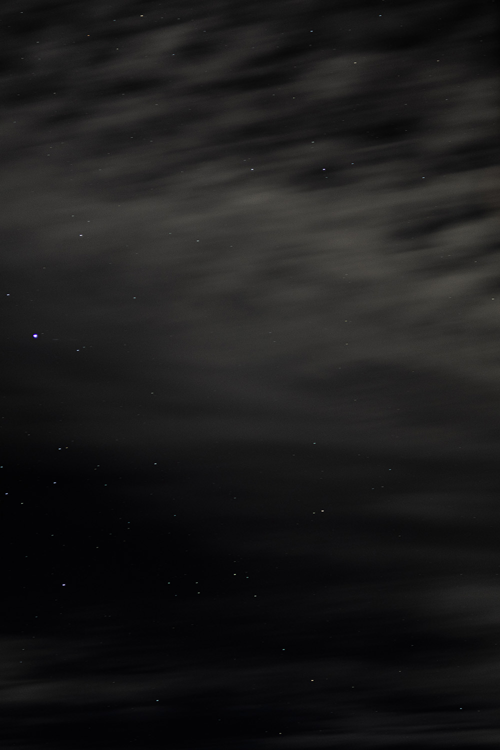 Starry night sky
